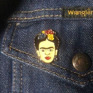 Frida Kahlo enamel pin